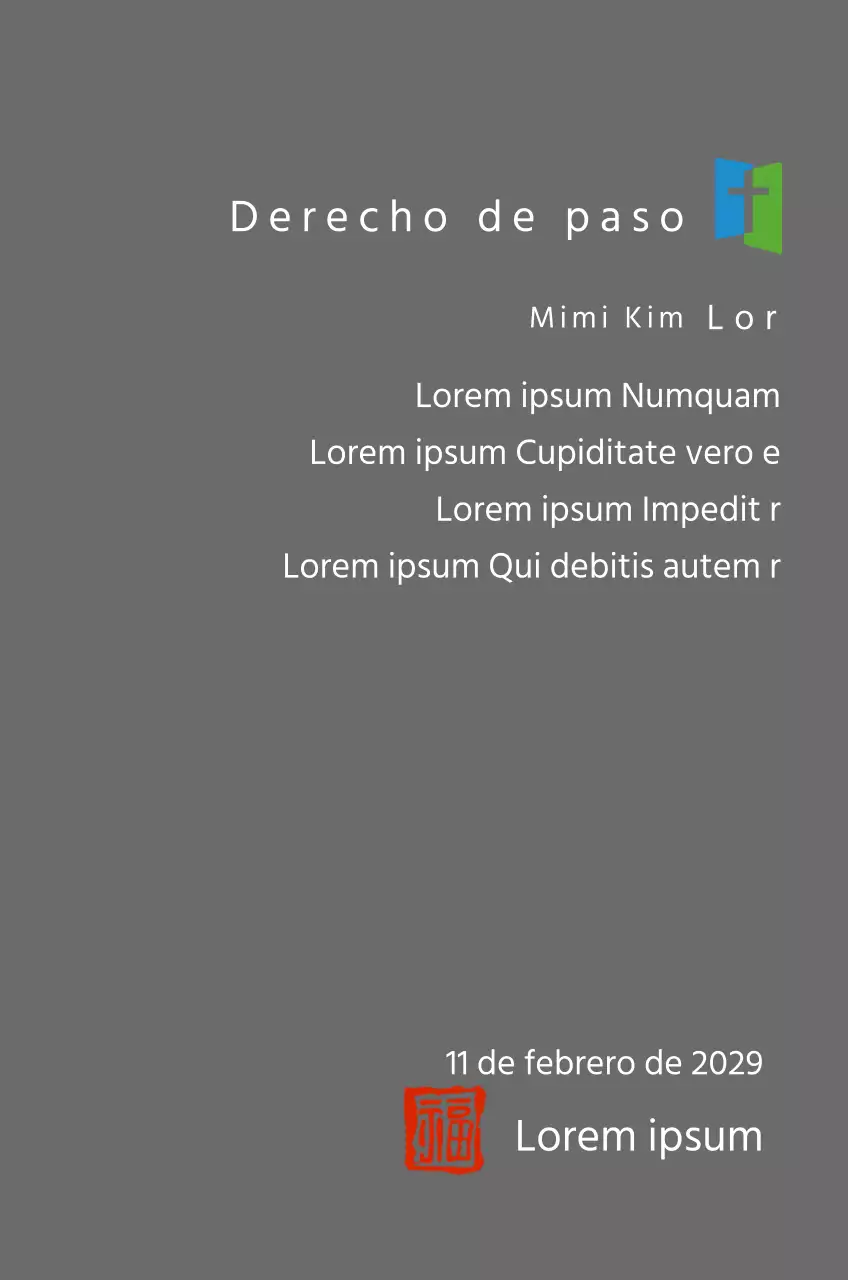 Concepto de placa con logotipo de iglesia