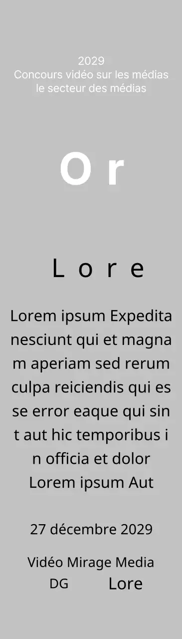 Plaques gagnantes pour un concept de prix de concours soigné