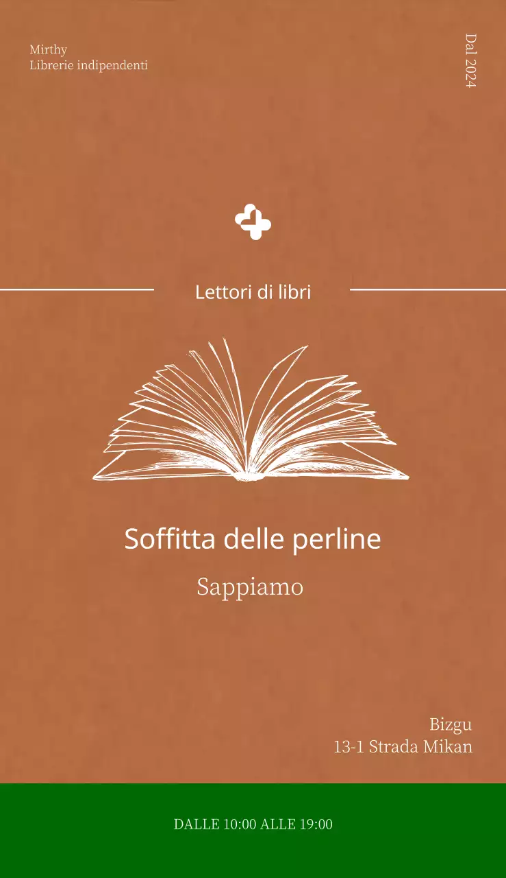 Promuovere una libreria indipendente accogliente e pulita