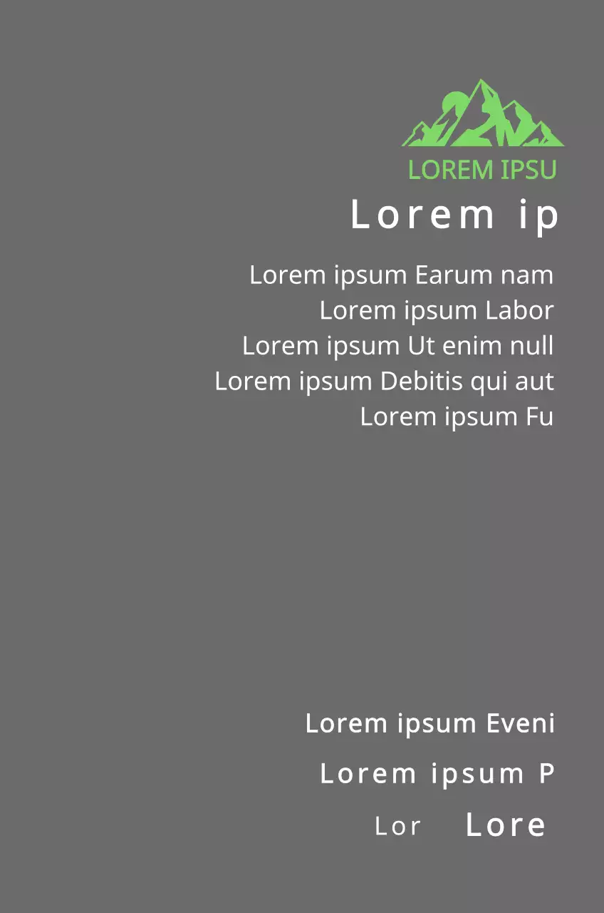 Plaque de finisher d'un club de montagne avec logo du club, illustration d'une montagne verte