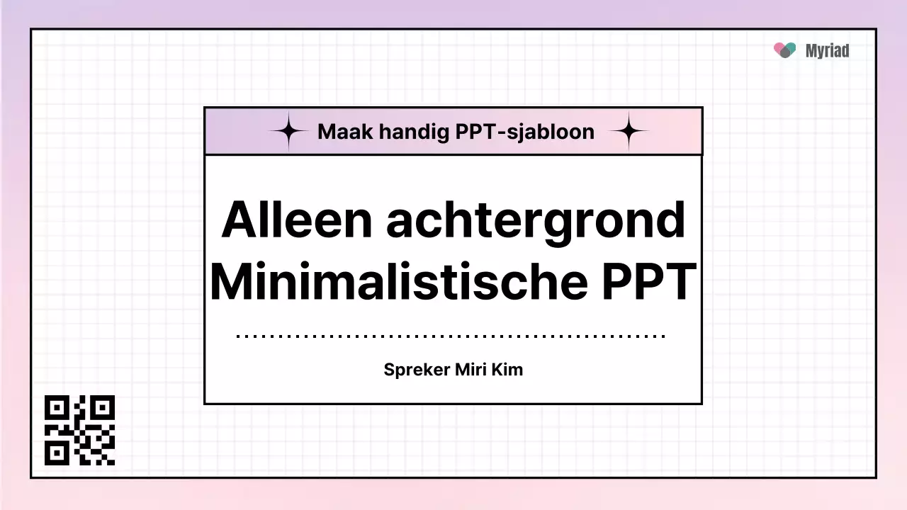 Een eenvoudig trainingsdek met een paars kleurverloop