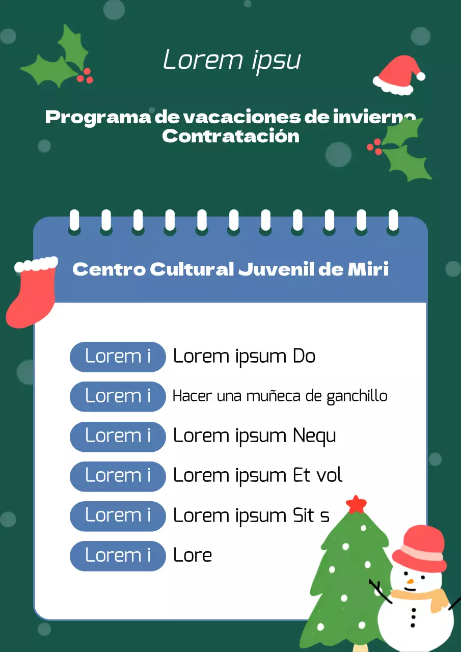 Guía de programas de vacaciones de invierno ecológicos y acogedores