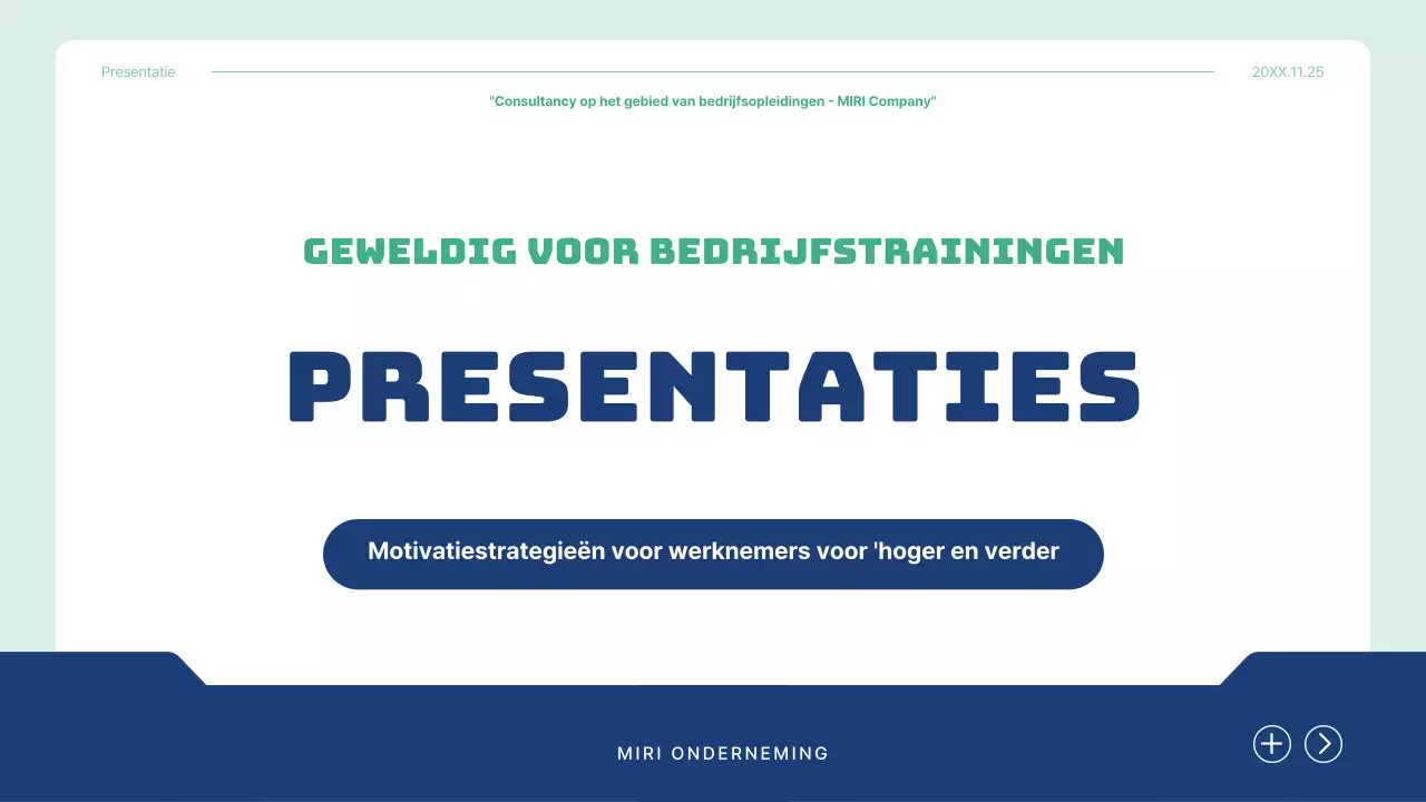 Het eenvoudige trainingsplan van Blue and Mint voor bedrijven