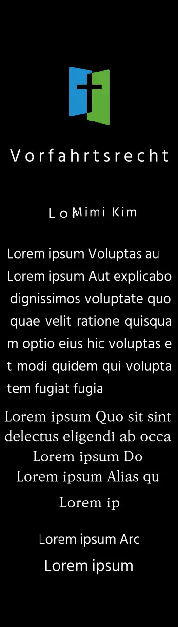 Gratulationsplakette für eine Beförderung in einer eleganten Serifenschrift