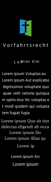 Gratulationsplakette für eine Beförderung in einer eleganten Serifenschrift