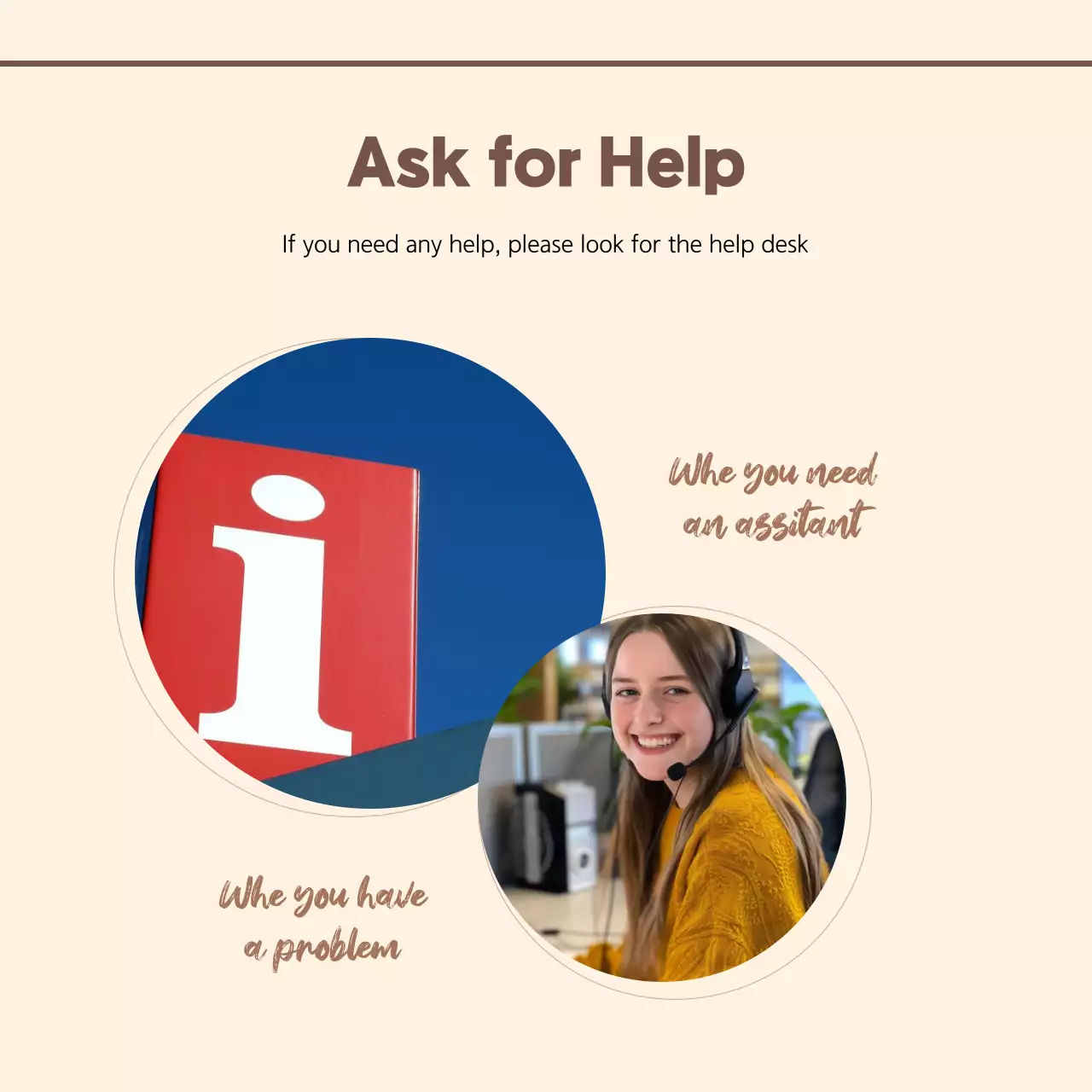 Beige Modern Visitor Guide Social Media Post