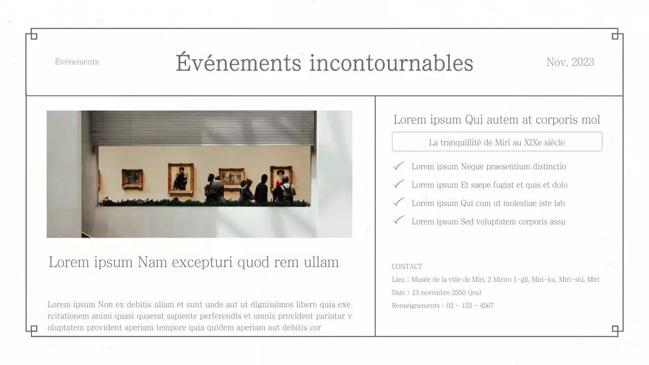 Magazine Brown and Simple Culture and Tourism Newsletter