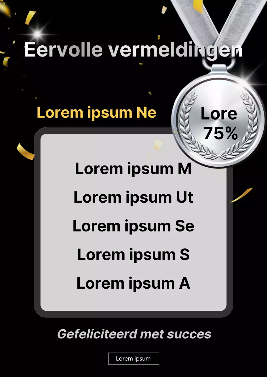 Zwart en goud in stijl