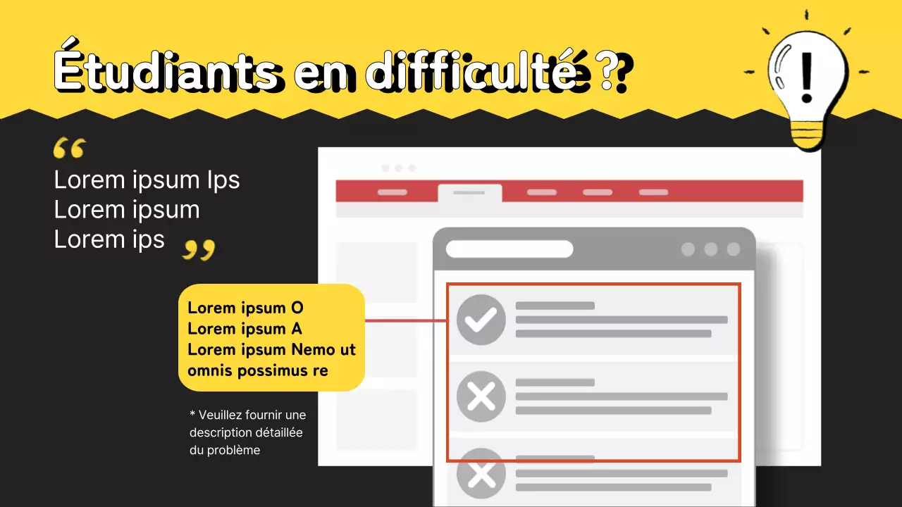 Guide de formation à l'apprentissage moderne jaune et noir