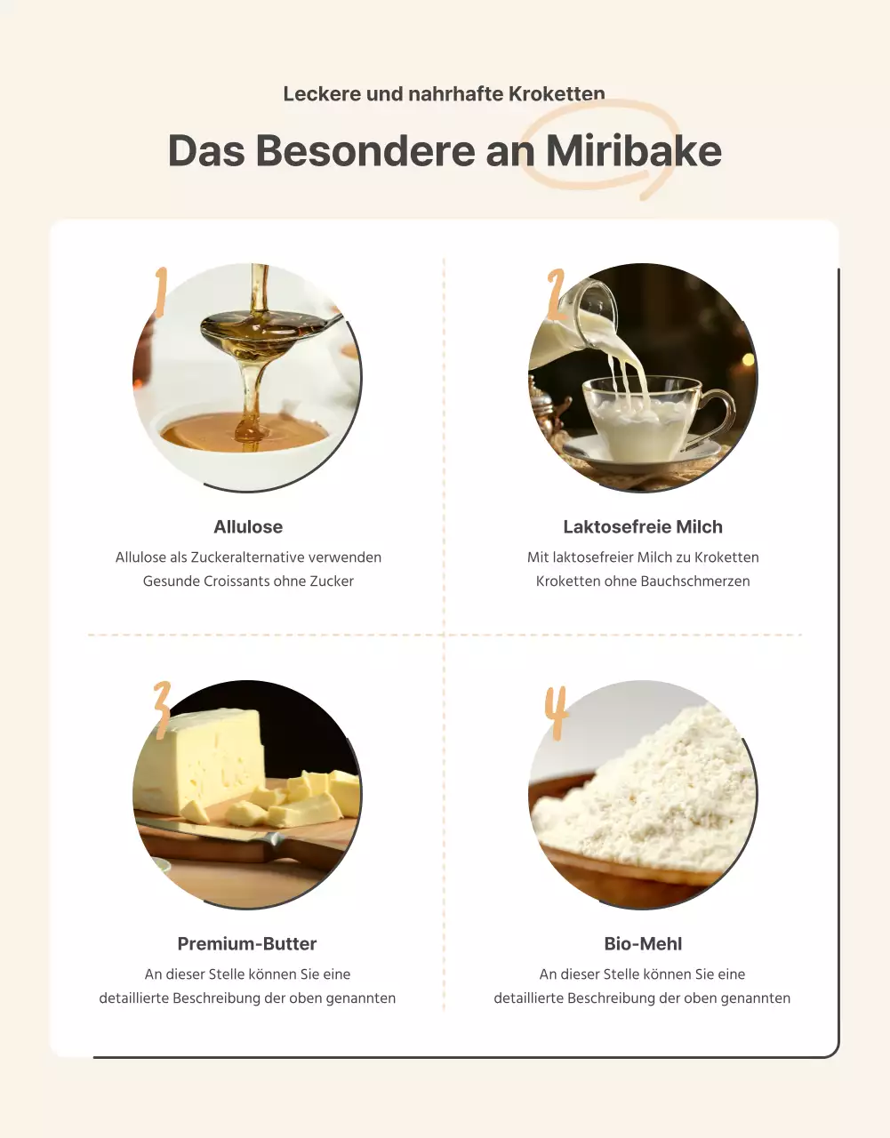 Förderung des Verkaufs eines einfachen gehäkelten orange-beigen Kragens