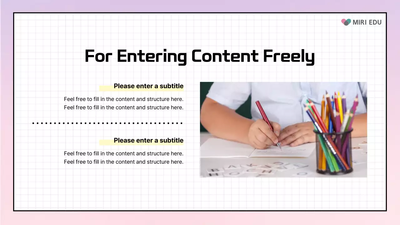 Pink Minimal Template Presentation