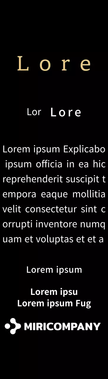 Una semplice targa bianca con il logo della vostra azienda