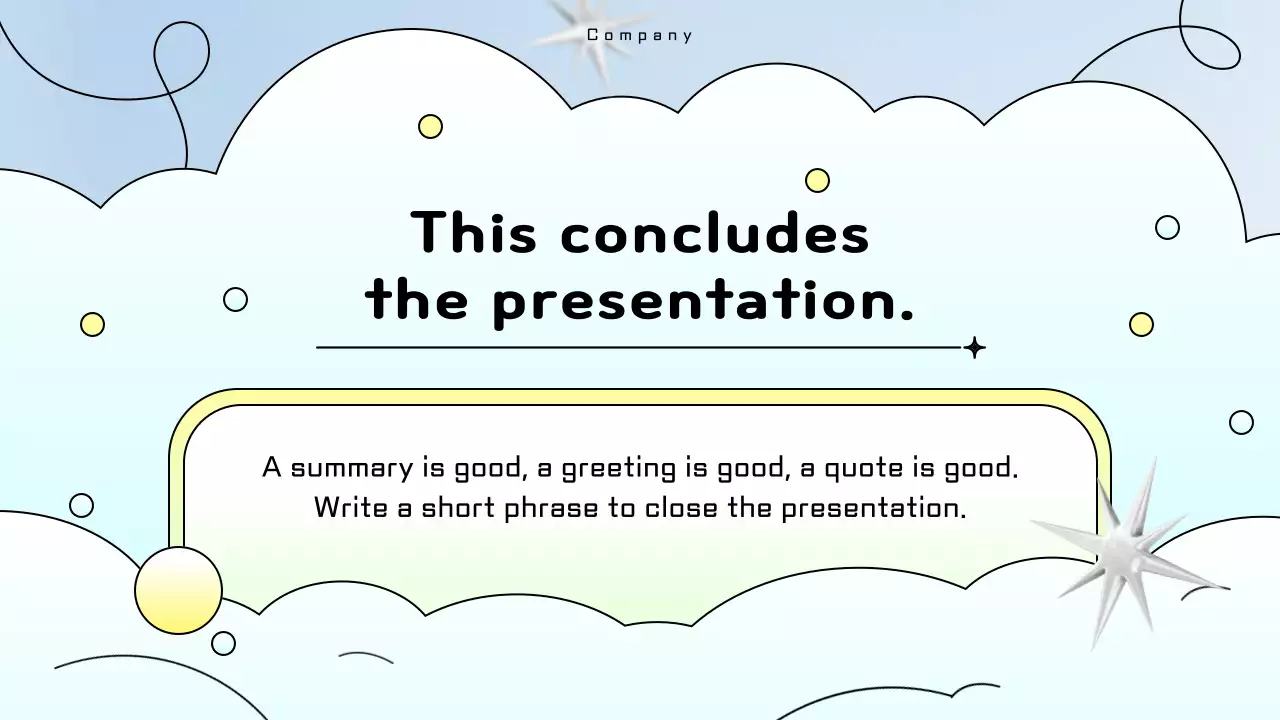 Pastel Minimal Template Presentation