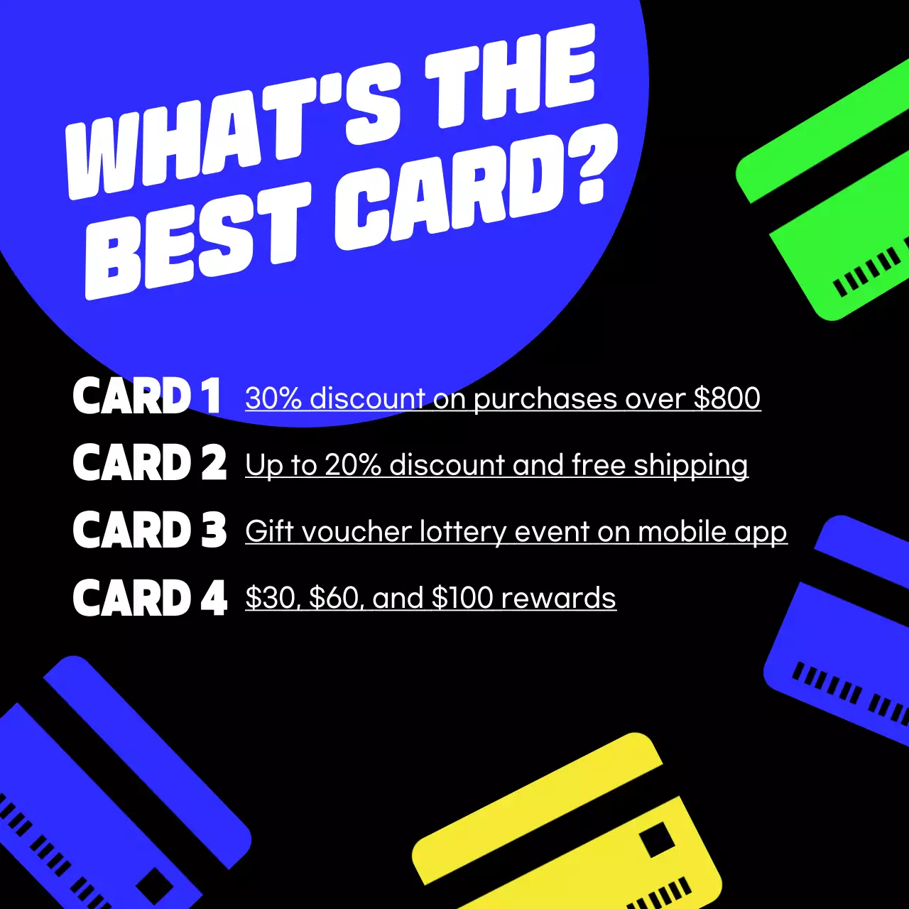 Promoção de venda em negrito preto em mídia social