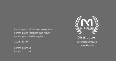 Targa di merito con logo del marchio e corona d'alloro nel concetto di Outstanding Dealer Award.