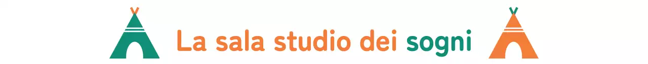 Simpatico design di carta da lettere con due colori contrastanti e illustrazioni campeggianti