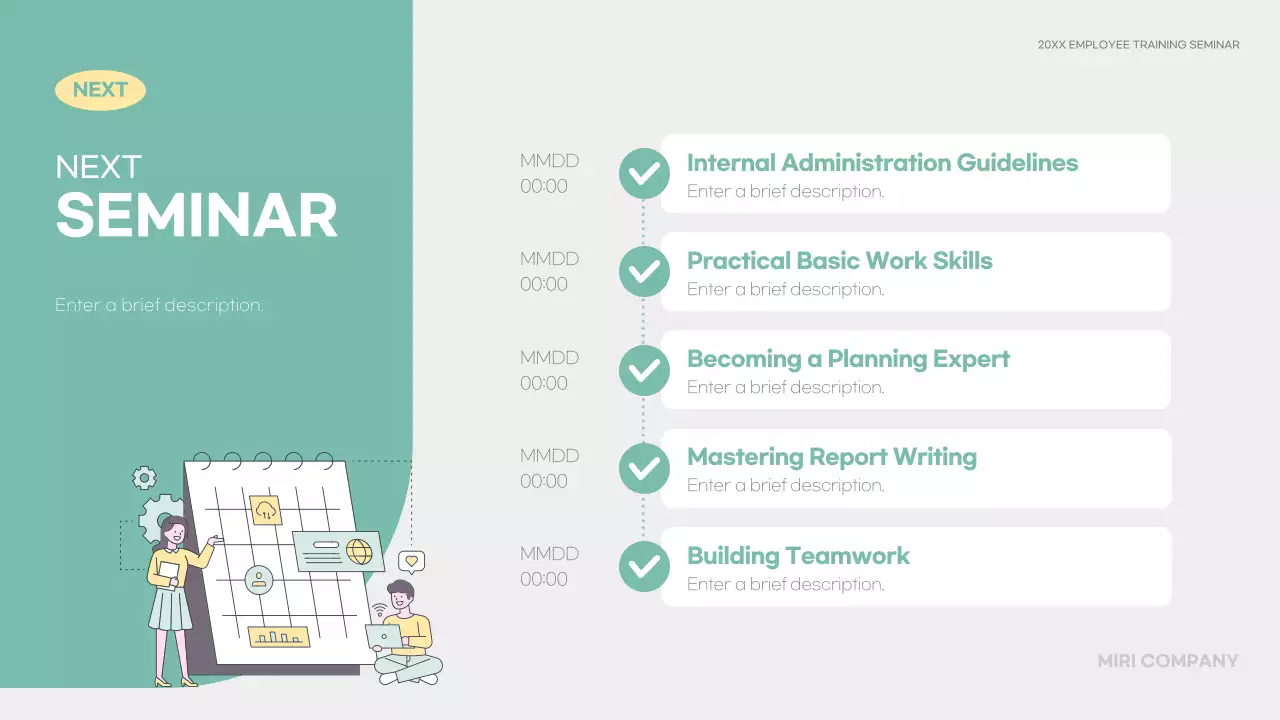 Mint Minimal Training Guide Presentation