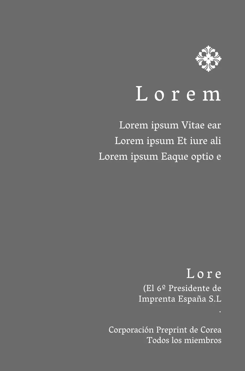 Una placa de encargo de aspecto regio con una elaborada decoración