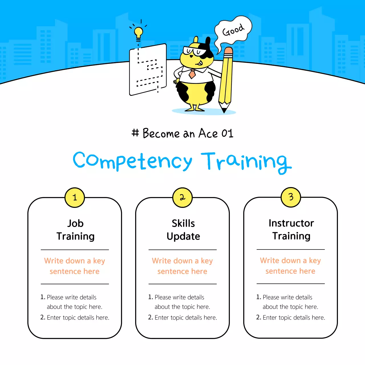 Blue Comic Professional Promotion Instagram Carousel