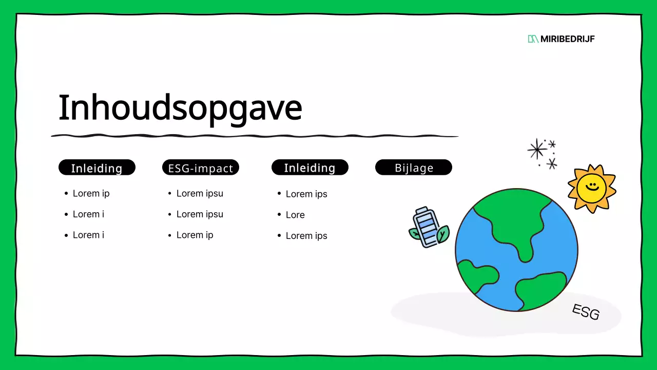 Kitscherige ESG-rapporten voor bedrijven in het groen