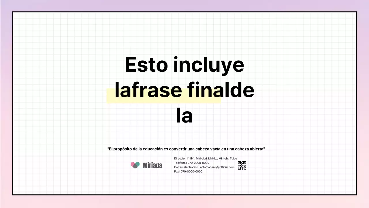 Un mazo de entrenamiento sencillo con un degradado púrpura