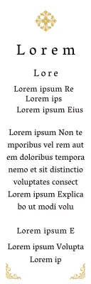 Eine königlich anmutende Inbetriebnahmetafel mit kunstvoller Verzierung