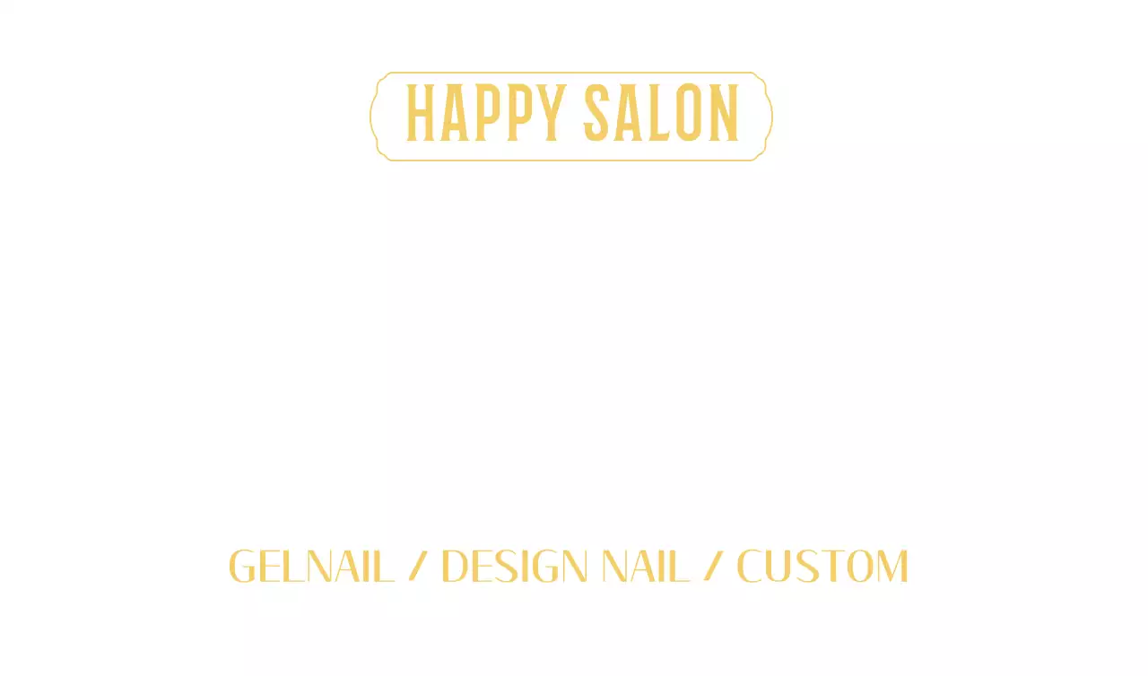 Salon kuku dengan dekorasi emas dan mewah