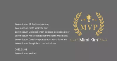 Kampioenschapsplaat met gouden lauweren en trofee