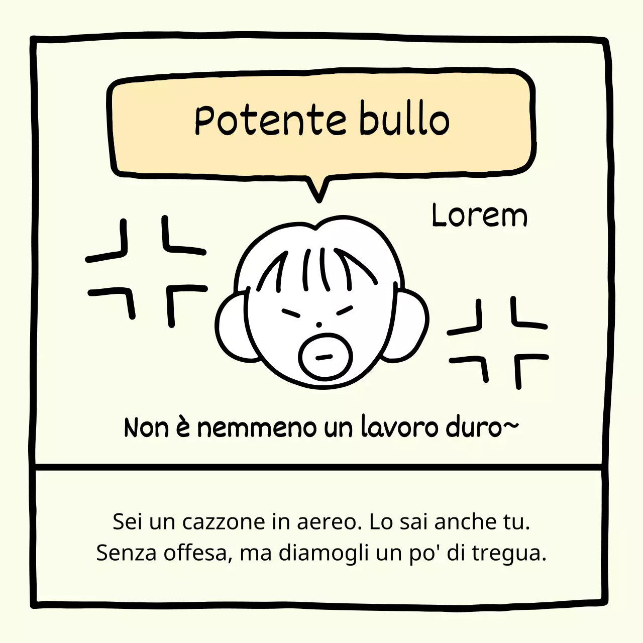 Il test di degustazione della bottiglia gialla