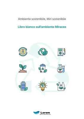 Semplice cartello urbanistico con accenti di menta