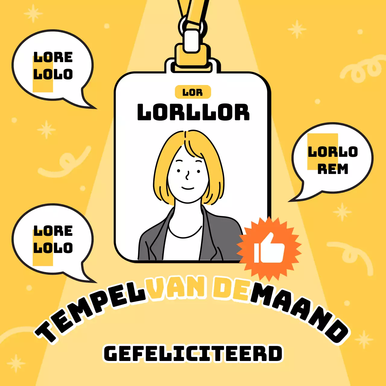 Informatie over de mooie gele en oranje Tempel van de Maand