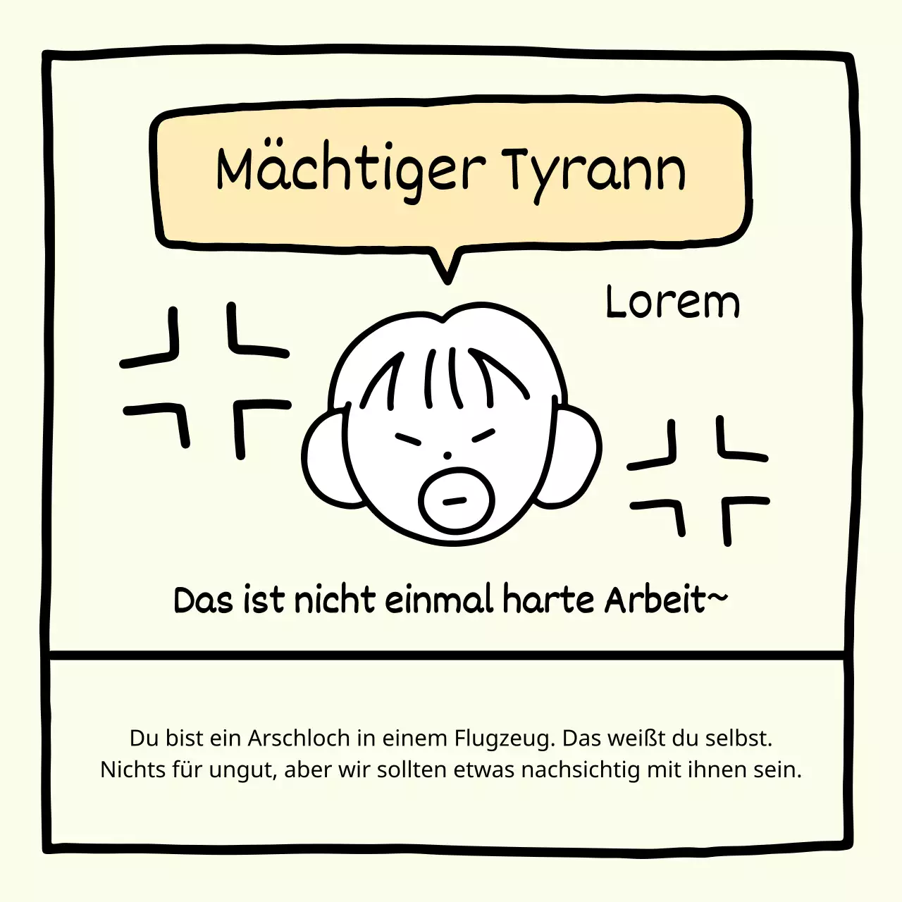 Über den Geschmackstest der gelben Flasche