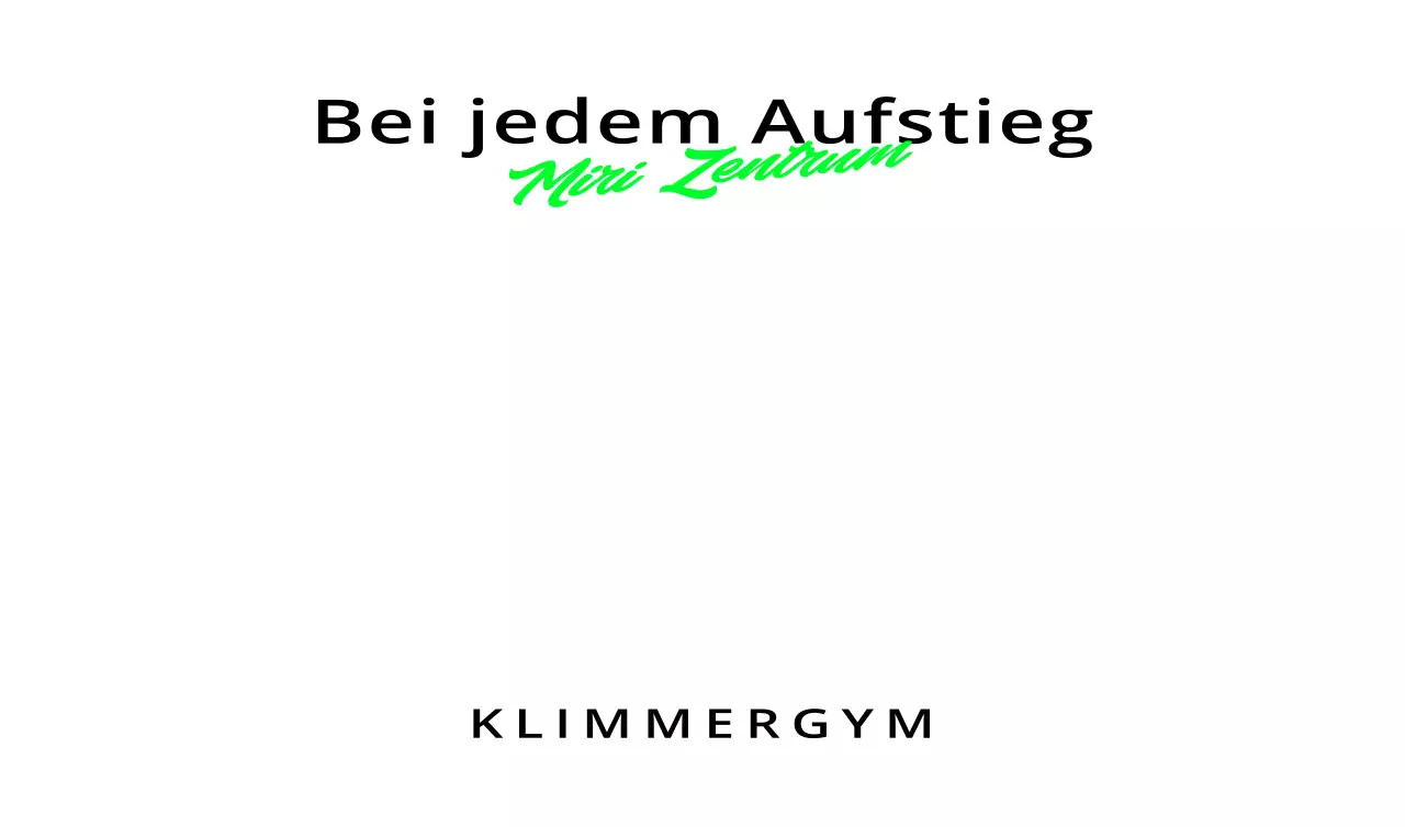 Aufstiegspromotion mit einem ausgefeilten Design