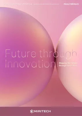 Pink Modern Innovation Profile Poster