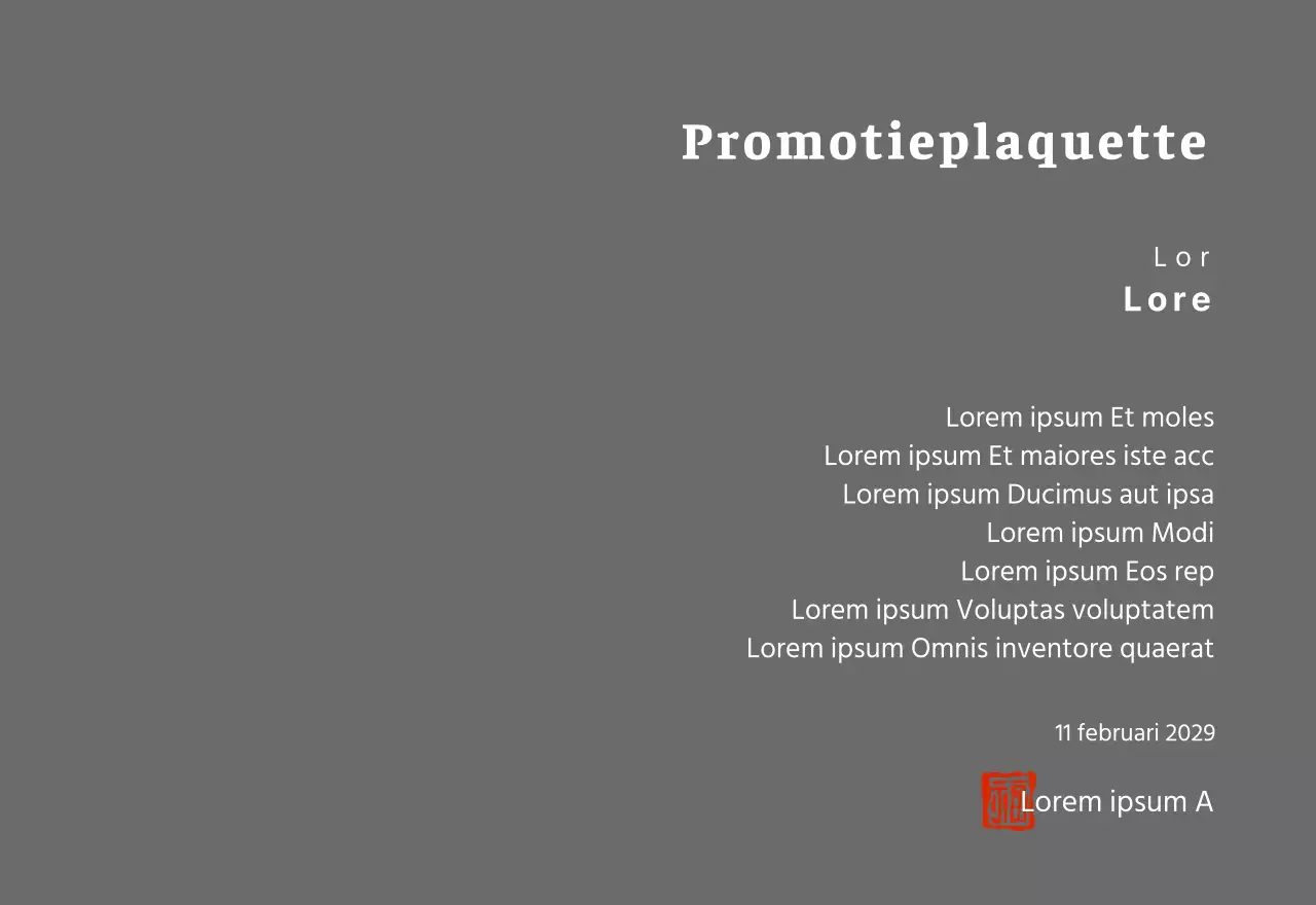 Felicitatieplaatje voor promotie in een stijlvol schreeflettertype