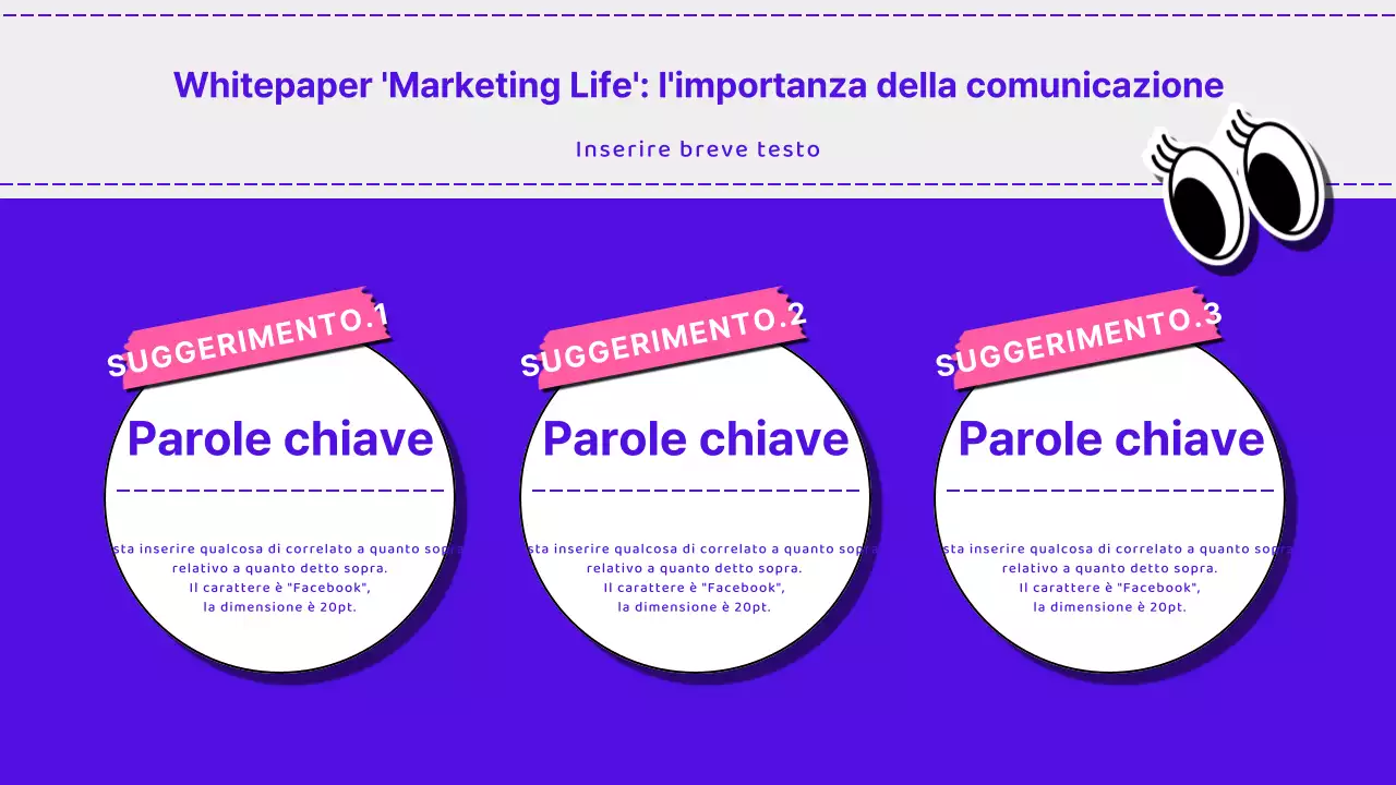 Materiale didattico per seminari di marketing al neon e kitsch