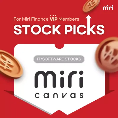 Red Modern Finance Promotion Social Media Post