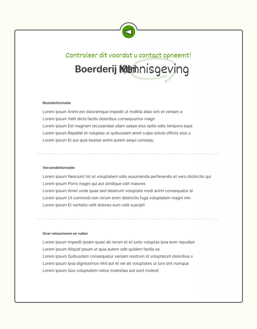 De verkoop van groene en chartreuse kolen bevorderen