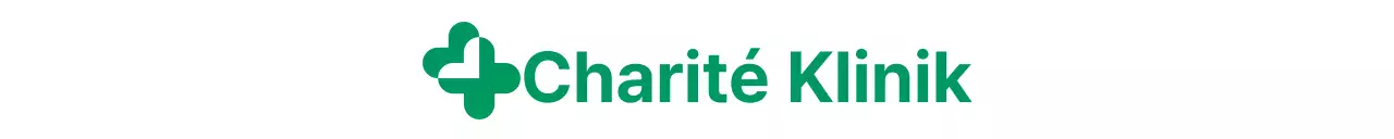 Krankenhausbriefpapier mit vierblättrigem Kleeblatt-Logo