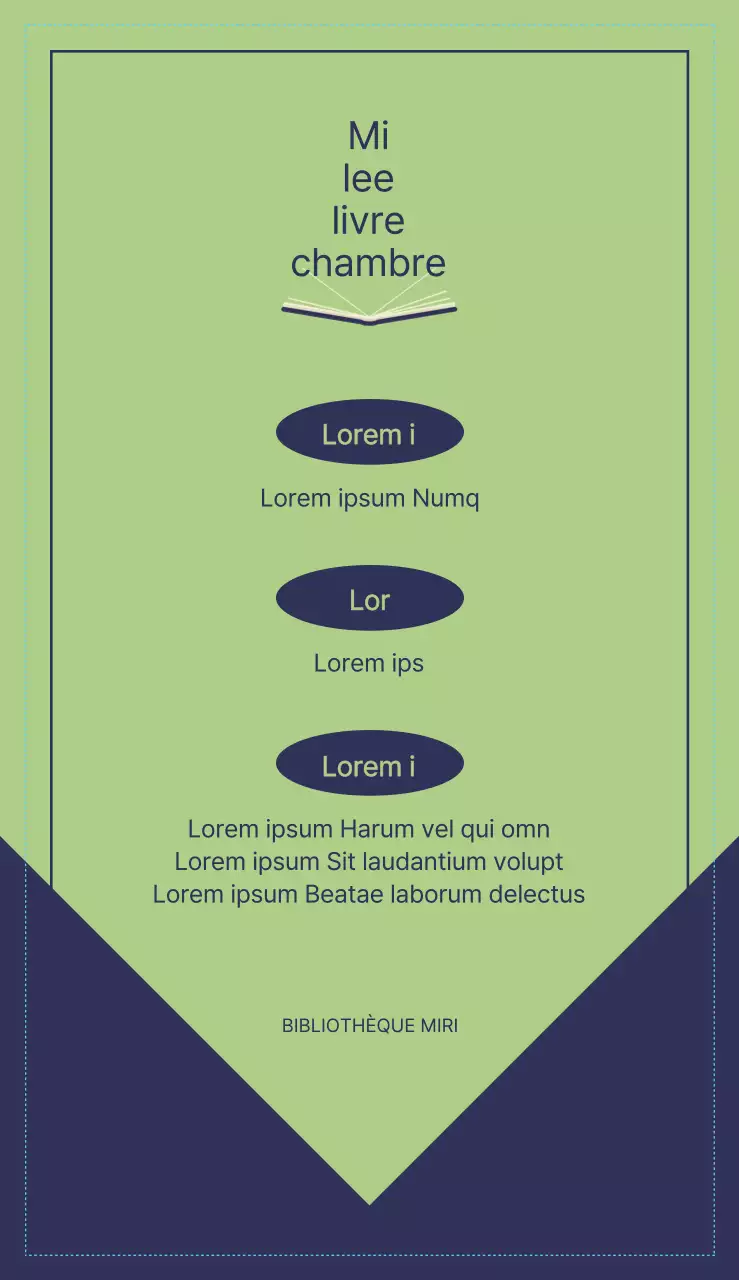 Un guide des petites librairies d'entreprise avec une mise en page claire et émotionnelle et des illustrations de livres.