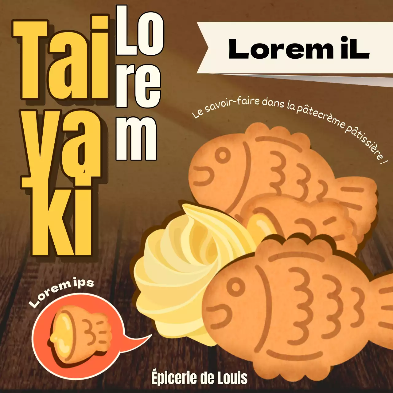Promouvoir l'en-cas jaune et mignon de l'hiver, le taiyaki