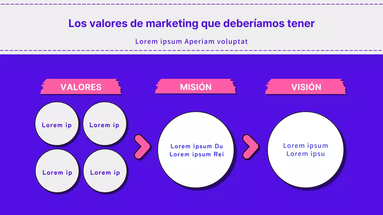 Material didáctico de neón y kitsch para seminarios de marketing