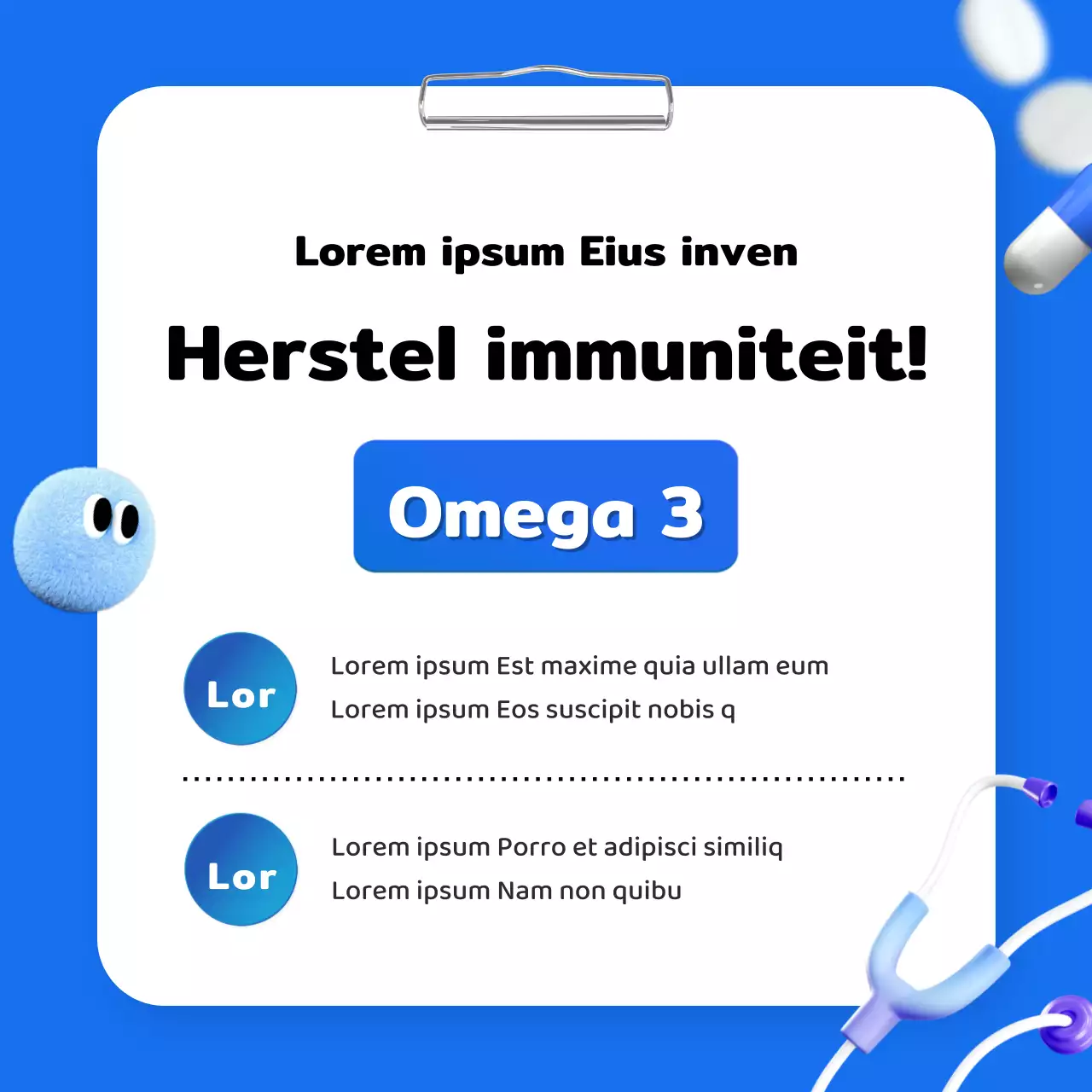 Een eenvoudige, groene, 3D gepersonaliseerde voedingstest promoten