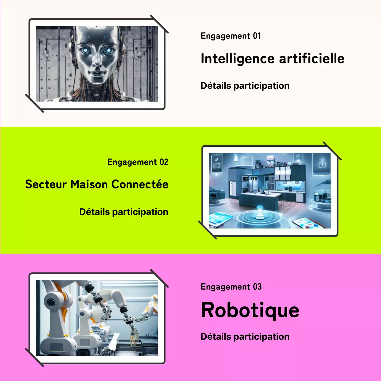 Promouvoir un concours de création d'entreprise en interne avec un look pop art rose et néon