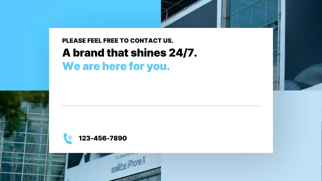 Blue Modern Advertising Guide Presentation