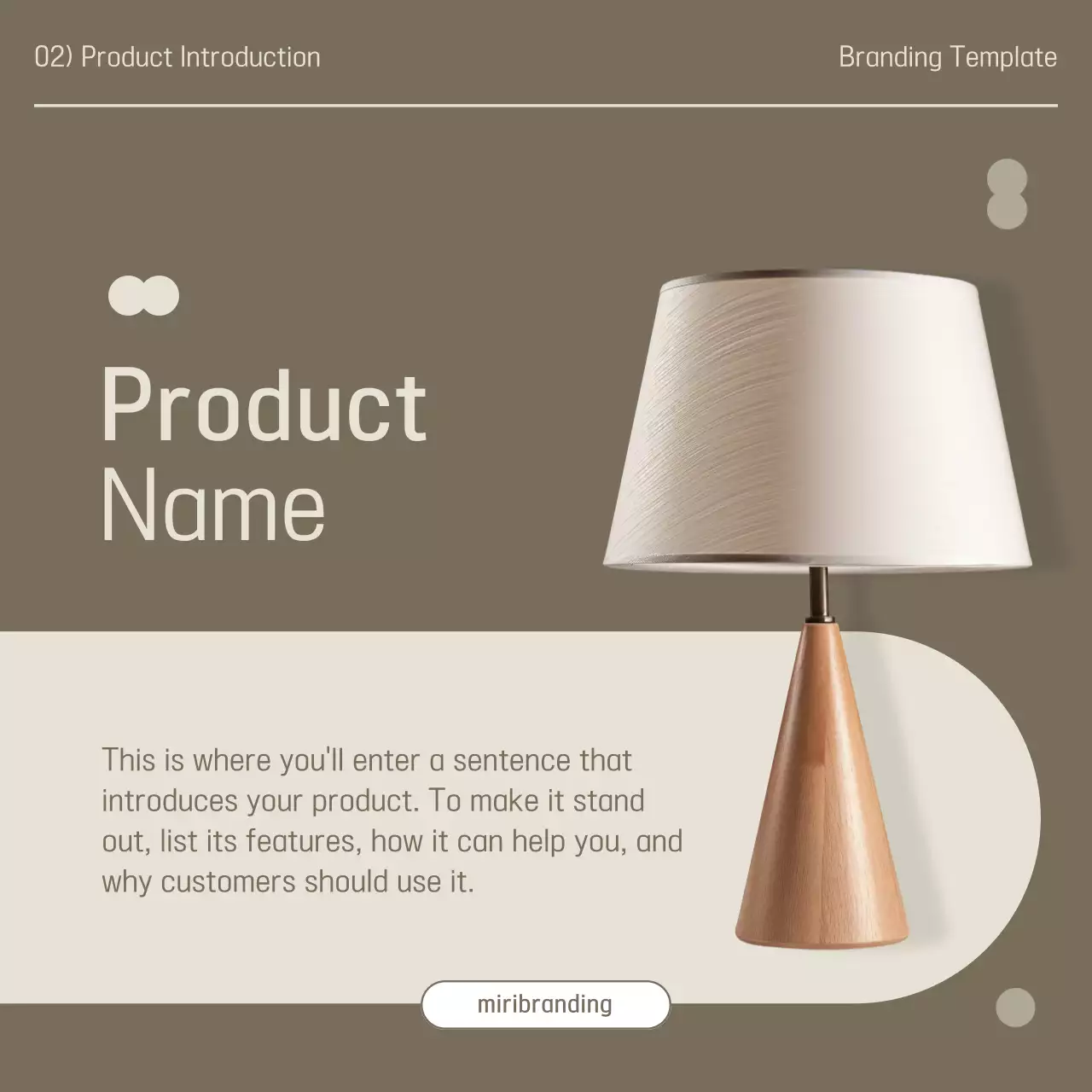 Beige Modern Branding Promotion Instagram Carousel