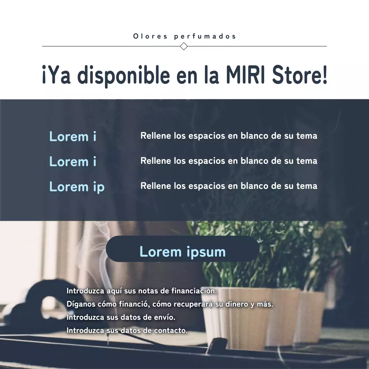 Promueva la financiación de incentivos con un look vintage en azul marino y marrón