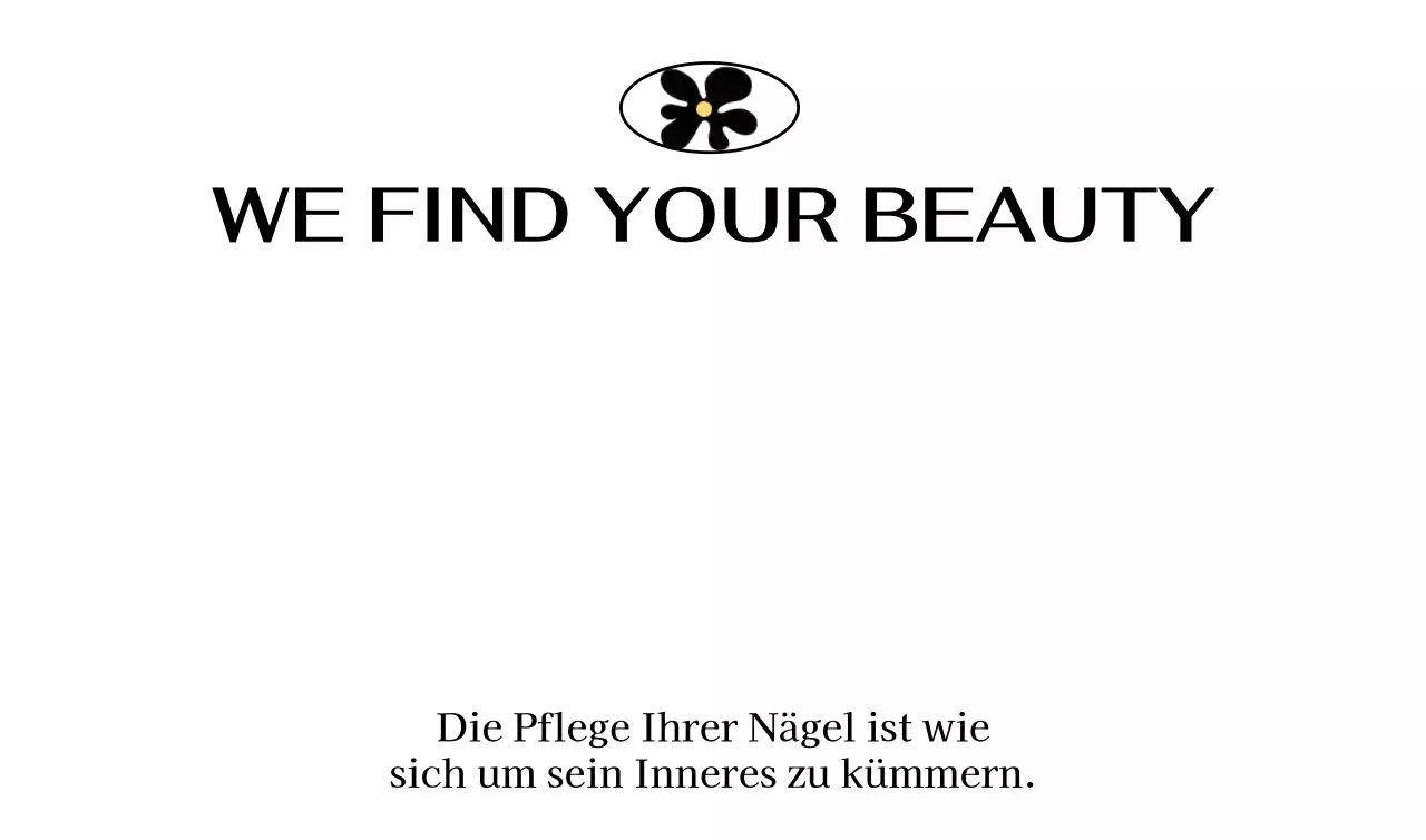 Ein schickes Nagelstudio-Konzept in Schwarz