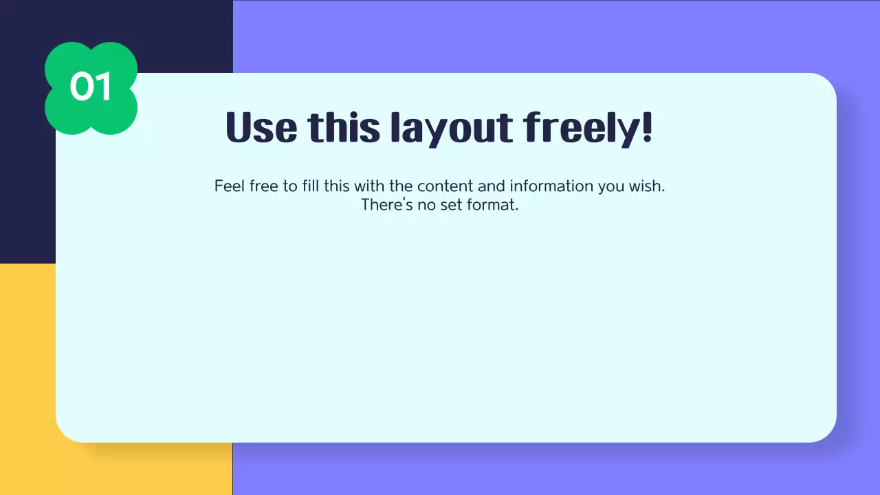 Blue Minimal Template Presentation