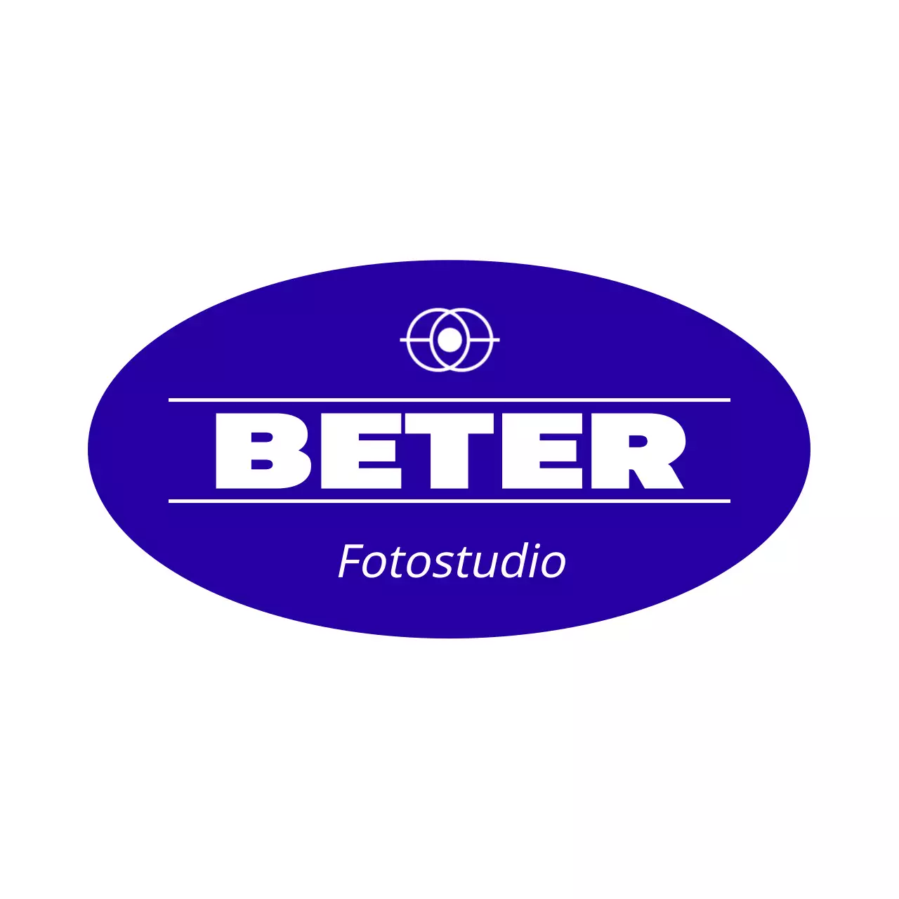 Eenvoudig studiopuntbord in blauw